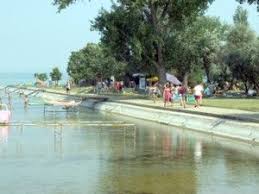 Balatonboglar Sziget Strand Ungarn Balaton Reisen