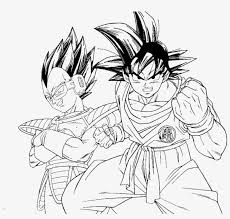 Dragon ball z free coloring pages. Dragon Ball Z Kai Coloring Pages Goku And Vegeta Coloring Pages Free Transparent Png Download Pngkey