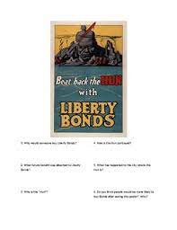Why was the us government selling liberty bonds? Dbq Wwi Propaganda Beat Back The Hun With Liberty Bonds By Vagi S Vault