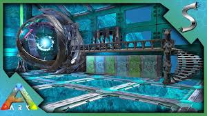 Building The Underwater Tek Base The Deep Sea Workshop Begins Ark S Ark Survival Evolved Bases Ark Survival Evolved Underwater