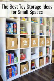 Great Toy Storage Ideas For Small Spaces Kate Decorates