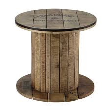 Mango Wood Cable Reel Side Table D 50cm Maisons Du Monde Bout De Canape Bout De Canape Bois Canape En Bois