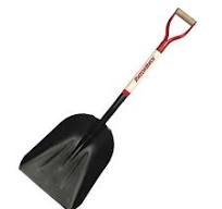 Razor-Back #8 Western Pattern Steel Scoop