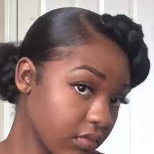 Riiteyaeѕt Reinaraine Video Black Hair Updo Hairstyles Hair Ponytail Styles Natural Hair Updo