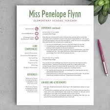 Elementary Teacher Resume Template For Word Pages Preschool Etsy Elementary Teacher Resume Teacher Resume Template Free Preschool Teacher Resume