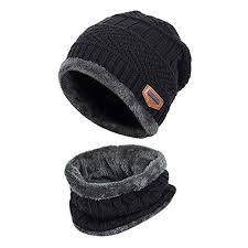 Many beginner knitters start off making scarves and then move on to making hats, but sometimes using those circular needles to knit in the round puts people off. Best Fashion Winter Knitted Hats Scarf Set Warm Knit Hat Outdoorsscarf Beanie Skull Cap For Men Women Black At Men S Clothing Store Hottest New Styles Propangas Com Br