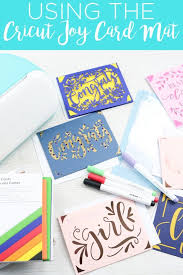 Making Cards With The Cricut Joy Card Mat Joy Cards Cricut Cards Homemade Christmas Cards