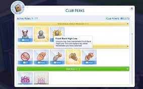 The sims 4, the la. The Sims 4 Club Perks In Get Together