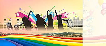 الحرم الجامعي تذاكر مهرجان الفنون في الخلفية art festival art free art