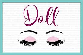Download Free Doll Face Svg Eyes Svg Svg Quote Make Up Svg Pretty Svg Doll Face Iron On Png Doll Svg Eyelashes Svg Fashion Svg Jpeg Dxf File Crafter File