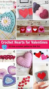 Spring is a season for house cleaning, i have a collection of amazing cleaning hacks to make our daily job easier. Crochet Hearts For Valentines 10 Free Crochet Patterns Link List Crochet Heart Pattern Valentines Crochet Crochet Patterns