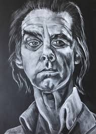 Retrato de Nick Cave