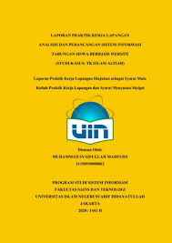 Hdd eksternal (wd, seagate, samsung) kapasitas terbesar promo ekslusif di lazada diskon akhir tahun | gratis ongkir ✓ voucher diskon ✓ cod. Laporan Pkl Muhammad Syaifullah 11150930000062 Flip Ebook Pages 51 100 Anyflip Anyflip