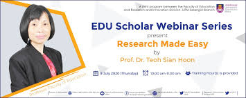 It was established to help rural malays in 1956 as the rida. Fakulti Pendidikan Uitm On Twitter Save The Date We Are More Than Thrilled To Announce Our Fifth Edu Scholar Webinar Series Featuring Prof Dr Sian Hoon On Research Made Easy Next Week