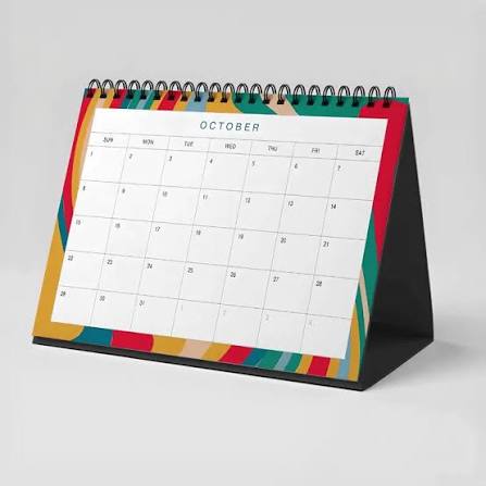 Personalised Desk Calendar | Print Custom Calendars