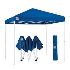 Blue 10 Ft X 10 Ft Easy Up Canopy With Roller Carry Bag Pop Up Canopy Tent Canopy Tent Canopy