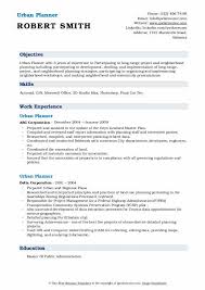 Resume templates and examples to download for free in word format +50 cv samples in word. Urban Planner Resume Samples Qwikresume