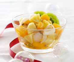 Exotischer Fruchtsalat Rezept Fruchtsalat Obst Fruchte