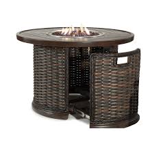 These require access to a gas line or tank. South Hampton 42 Round Gas Fire Pit Sofas And Sectionals