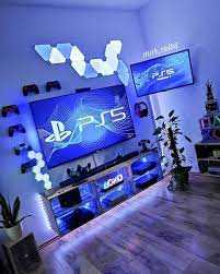 Swipe Left Are You Excited For Ps5 Which Game Are You Waiting For The Most For Me Its Marvel Gaming Entertainment Center Video Game Room Design Gamer Room