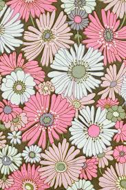 Flower field blue pink white colors on black vector. Pink Floral Wallpaper Original Vintage Flower Wallpaper With Rose And Purple Flower Pattern D Vintage Flowers Wallpaper Pink Floral Wallpaper Floral Wallpaper