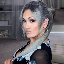 My curl products work on all hair types and textures. Grey Hair Ponytail Off 71 Best Deals Online