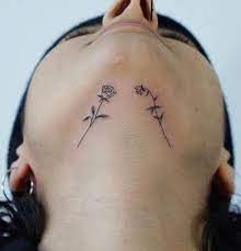 Chin Tattoo Amazing Placement Tattoos Neck Tattoos Women Chin Tattoo Girl Tattoos