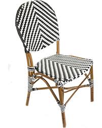 Shop for wicker rattan chair online at target. Savings On Cafe Bistro Chair Black White