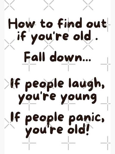 How To Find Out If You're Old Funny Sarcastic Birthday Saying Sticker