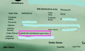 I couldn't order lunch items on mcdelivery even though it is already 11am (weekday) click on 'track my order' from the top menu and enter your order number (you can find your order number in the confirmation email sent to you. Customer Puts Send Me Handsome Guy In His Order Remark And Mcdonald S Malaysia Delivered