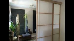 Poser Des Portes Coulissantes Ad Lyon C Est Simple Cloison Japonaise Cloison Amovible Coulissante Porte Coulissante