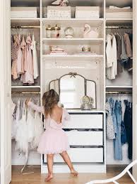 Ikea Pax Hack How To Customize A Small Closet With The Pax System The Pink Dream Little Girl Closet Girls Closet Organization Kids Room Design