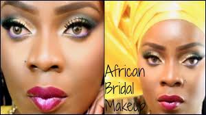 african nigerian bridal makeup