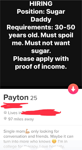 Single mom, “Hiring a sugar daddy” : r/ChoosingBeggars