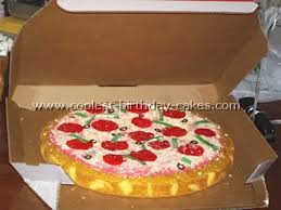 15 best images about pizza fondant cake ideas on pinterest. Awesome Homemade Pizza Cake Decorating Tips And Ideas