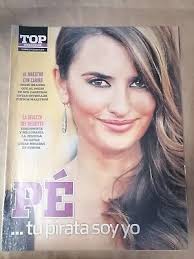 PENELOPE CRUZ TOP MAGAZZINE SUPPLEMENT MAY 2011 MEXICO NEWSPRINT