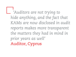 It is covered with gentle rolling curves that might remind you of something else if you saw it from a long way away, and if you did see it from a long way away you'd be very glad that you were, in fact, a long way away. Key Audit Matters Unlocking The Secrets Of The Audit Acca Global
