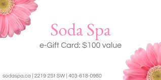 Check spelling or type a new query. Soda Spa Gift Card Soda Spa