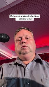 Rehearsal at Bad Zwischenahn. Non ti Scordar di Me by E De Curtis#paulpotts  #singersoftiktok #tenorsoftiktok #italianmusic🇮🇹