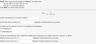 Domain and range using interval notation подробнее. Answered Note When Using Interval Notation In Bartleby