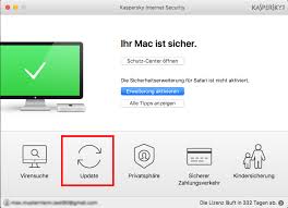 Aktualisieren Der Datenbanken Von Kaspersky Internet Security 18 Fur Mac