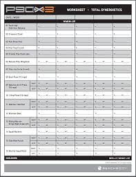 P90x3 Workouts Sheets Free Pdf Download P90x3 Workout Workout Sheets P90x3
