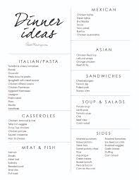 A terrific recipe for moms with young kids and busy lives, this simple, inexpensive dish is made with handy ingredients and takes just a short time. Dinner Idea List And Menu House Mix