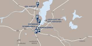 Parking advisory parking at terminal 1 is in high demand; Parken Port Of Kiel