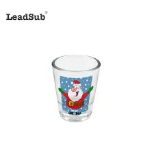 Leadsub Wholesale 1 5oz Souvenir Whiskey Shot Glass With Custom Sublimation Printing Whiskey Shots Shot Glass Bullet Whiskey