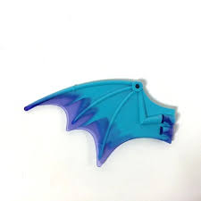 Black And Purple Dragon Wings Lego Elves Water Dragon Wing Blue W Transparent Purple Trailing Edge 23989 Lego Dragon Wings Water Dragon Purple