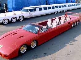 The Longest Stretch Ferrari Car Robert Knight Rex Shutterstock Limousine Limousine Car Weird Cars