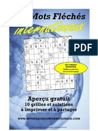 ✅ sujet et définition de mots fléchés et mots croisés ⇒ imprimer sur motscroisés.fr ✅ toutes les solutions pour l'énigme imprimer. Mots Fleches Gratuits 1 Format A4