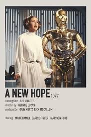 Star Wars A New Hope Polaroid Movie Poster Star Wars Movies Posters Movie Posters Minimalist Star Wars Poster