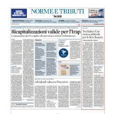 Il sole 24 ore propone anche approfondimenti tematici tramite supplementi separati, come finanza e mercati. Il Sole 24 Ore